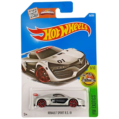 Hot Wheel RENAULT SPORT R.S 01 Car HW Exotics Silver 79/250 2015 NEW Sent In Box - Image 1 of 4