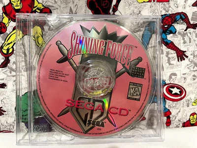 Shining Force CD (Sega CD, 1994) Original Disc, Tested / Works - Image 1 of 4