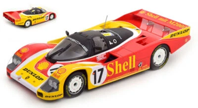 MODELLINO AUTO STATICO NOREV PORSCHE 962C SHELL #17 LE MANS 1988 STUCK 1/18 - Immagine 1 di 4