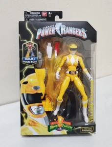 Power Rangers Mighty Morphin Legacy Build A Megazord Yellow Ranger Action Figure - Picture 1 of 6