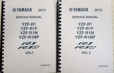 YAMAHA YZF-R1 YZF-R1F YZF-R1M YZF-R1MF 2015 SERVICE MANUAL REPRINTED COMB BOUND