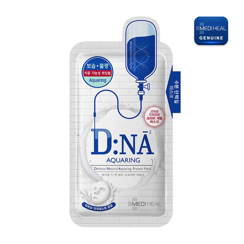 MEDIHEAL - D:NA(DNA) Proatin Mask Pack 25ml (1pcs) Korea Beauty Cosmetics - Image 1 of 1