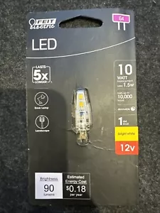 Feit 4W G4 Bi-Pin Base 12-Volt Landscape LED Light Bulb Dimmable Replaces 35W - Picture 1 of 1