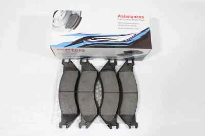 Pastillas de freno delanteras de cerámica completa Asianautos con hardware para Dodge Ram 1500 2000-2001 Foto 1 de 4