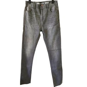 NWOT Place Gray Jeans Size 18 Skinny Stretch Boys Denim / Teens Young Men's - Picture 1 of 6