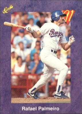 1991 Classic Game #115 Rafael Palmeiro - NM-MT - Image 1 of 2