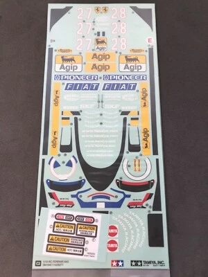 Rare, Tamiya Ferrari 643 Decal Sticker Set Alesi Prost (11428277) - Image 1 of 3