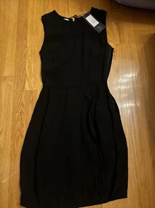 SERGEI GRINKO Dress Black Sleeveless IT38/US2/XS - Picture 1 of 13