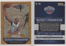 2015-16 Panini Prizm Orange Prizm /65 Quincy Pondexter #105