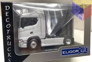 Camion cabina tractora Scania S 500 / (Escala 1/43) / Eligor, S500 Arctic Silver - Imagen 1 de 7