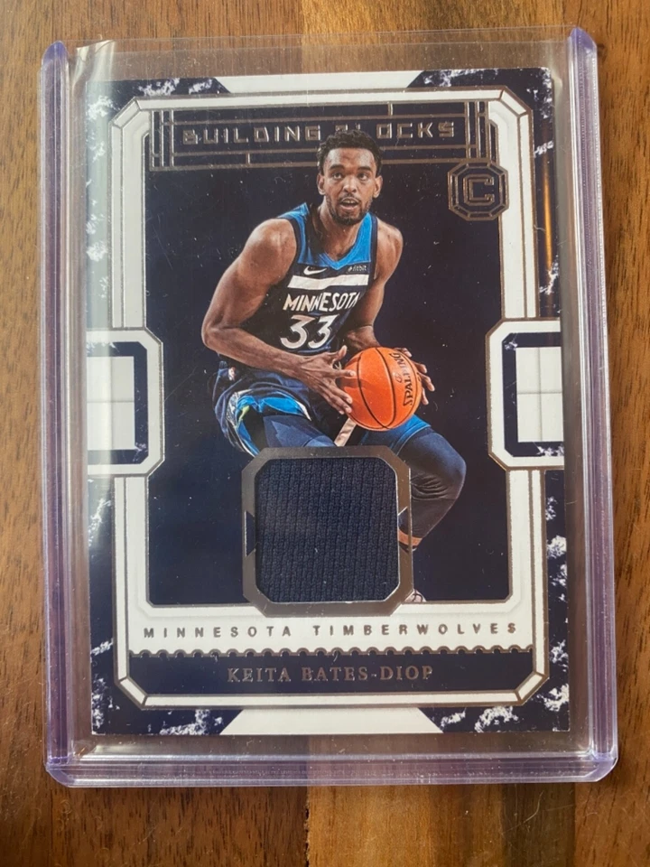 A46,810 - 2018-19 Panini Cornerstones Building Blocks Jersey #9 Keita Bates-Diop - Image 1 of 1