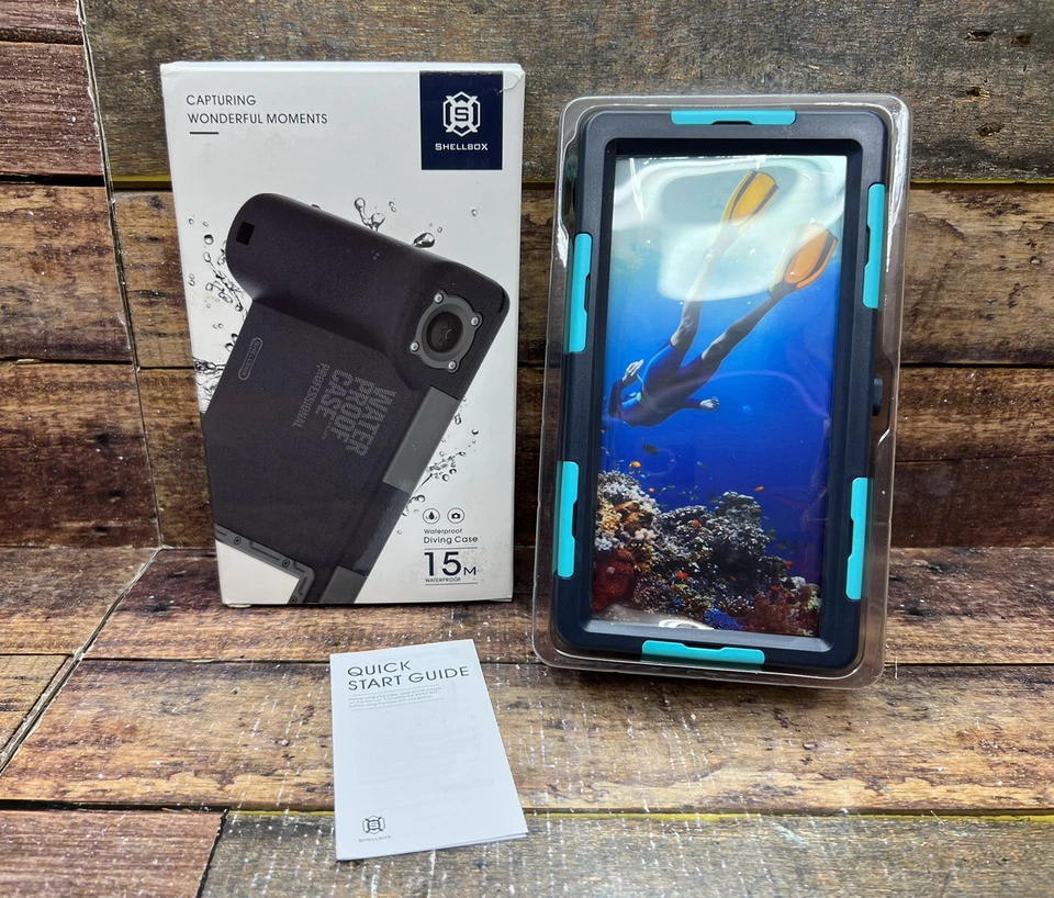 SHELLBOX Waterproof Diving Underwater Camera Case 15M *NEW OPEN BOX* - Image 1 of 4