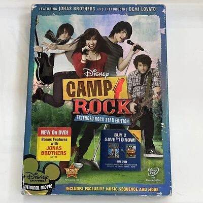 Camp Rock (Extended Rock Star Edition) (DVD, 2008) Foto 1 de 2