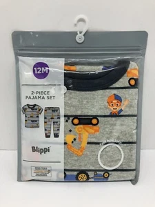 Kleinkind Größe 12 Monate zweiteiliges Kurzarm Blippi Pyjama Set NEU - Bild 1 von 4