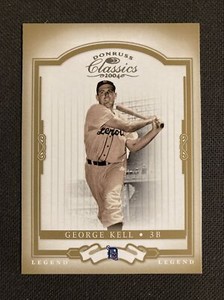 2004 Donruss Classics Legend 163 GEORGE KELL #/1999 Detroit Tigers SP