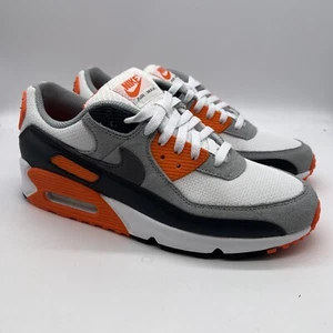 Nike Air Max 90 shoe Safety Orảnge DM0029-108 men size 10 New - Picture 1 of 8