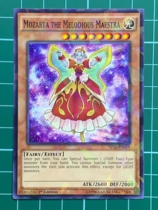 Mozarta The Melodious Maestra SP15-EN019 Shatterfoil  1st Edition Yugioh Card[2] - Picture 1 of 5