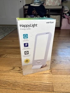 Verilux Happy Light Liberty 10K VT20 Seasonal Therapy Lamp White - Picture 1 of 7