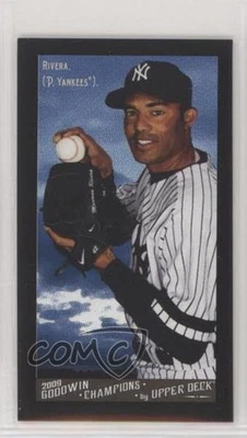2009 Goodwin Champions Mini Black Border Gypsy Queen Back Mariano Rivera HOF - Image 1 of 2