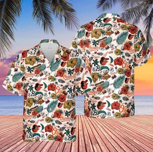 Baltimore Oriole Birdland 2025 Hawaiian Shirt - Picture 1 of 3
