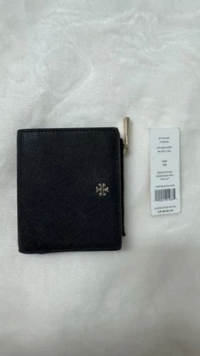 Mini billetera de cuero Tory Burch Robinson nueva con etiquetas Foto 1 de 2