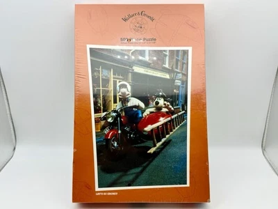 RARE VTG 1989 SEALED Wallace & GROMIT 500 Piece F.X. SCHMID PUZZLE - Image 1 of 4