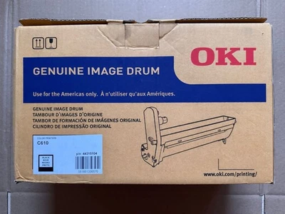 OKI  Image Drum 44315104 Black for Oki C610C/D/N - Genuine - - Image 1 of 2