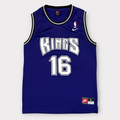 Винтажная мужская футболка свингмена Peja Stojakovic Nike NBA Sacramento Kings большого размера - Изображение 1 из 4