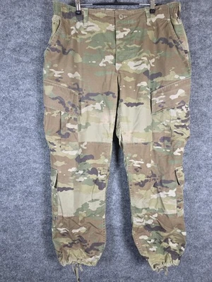 Pantalones cortos ACU del Ejército de Estados Unidos para mujer 35 multicam camuflaje Ripstop cargo OCP cordón Foto 1 de 4