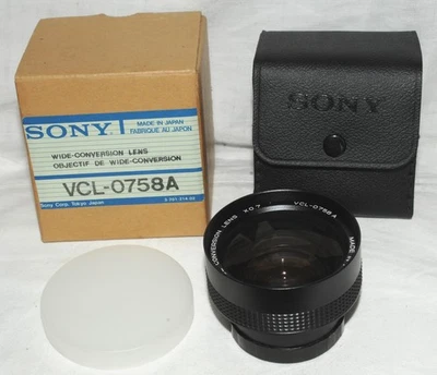 SONY WIDE CONVERSION LENS X0,7 VLC-0758A 52-58mm - Imagen 1 de 4