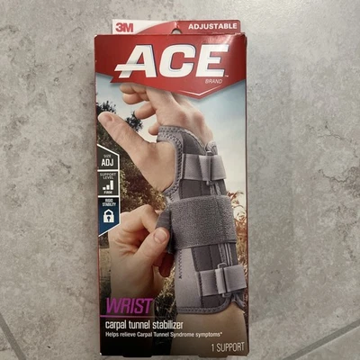 ACE Wrist Stabilizer RightHand Helps Relieve Carpel Symptoms Tunnel USED CLEAN - Image 1 of 4