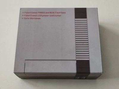 Retroflag NESPi Case + / Gehäuse für Raspberry Pi 3B+, 3B, 2B, NES-Design, grau - Bild 1 von 4