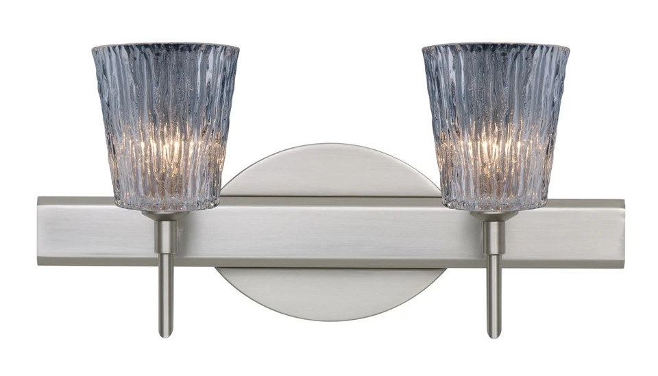 Besa Lighting 2SW-512500-LED-SN Nico 4 Bathroom Vanity Light Satin Nickel - Image 1 of 1