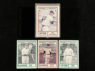 1982 TCMA Greatest Hitters / Pitchers / Sluggers Complete Set (1-45 x3) - Image 1 of 4
