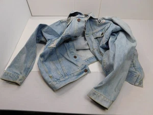 Vertigo Paris Jeansjacke Vintage Patches Centre Ville - Größe unbekannt - Bild 1 von 23