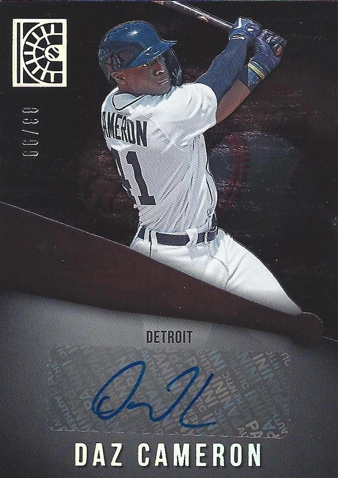 Daz Cameron 2022 Panini Capstone Autographs Card /99 - Image 1 of 2