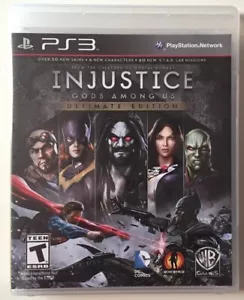 SONY PlayStation 3 PS3 Injustice: Gods Among Us Ultimate Edition (COMPLETE) - Picture 1 of 3