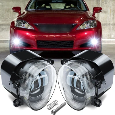 Par de luces antiniebla LED para parachoques luces de conducción para Lexus IS-F/IS350/IS250 2008-2013 Foto 1 de 4