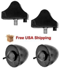 For 64-74 GM Factory Correct Front Lower Control Arm Rubber Bump Bumper Stop 4pc - Picture 1 of 1