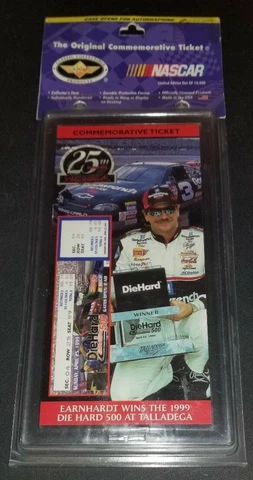 1999 Dale Earnhardt The Original Commemorative Ticket Limited Edition 286/2500 Cover