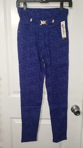 Helix Pants Womens Stretch Sizs Small Black Blue Flower Print NWT - Bild 1 von 22