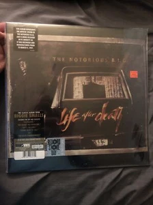 The Notorious B.I.G. Life After Death Vinyl 3 LP 2014 Clear Sealed 4912/5000 RSD - Picture 1 of 9
