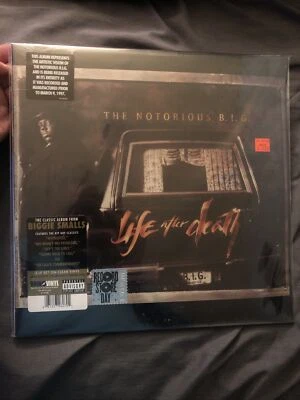 The Notorious B.I.G. Life After Death Vinyl 3 LP 2014 Clear Sealed 4912/5000 RSD - Image 1 of 4