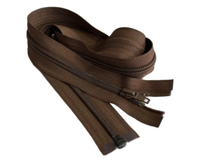 YKK #5 24" Nylon Coil Jacket Zipper Separating (open-end) Made in USA -1PC - Image 1 of 4