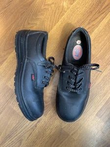ABS Steel Toe Cap Black Shoes Boots Men’s Size 9 - Picture 1 of 6