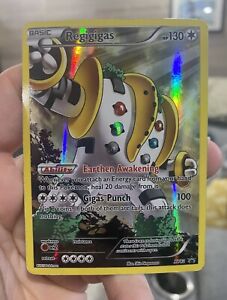 Pokemon TCG Regigigas Black Star Promo XY82 Full Art Holo Foil - HP -