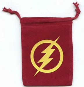 The Flash Superhero Logo rot Filzbeutel Menge (15) Taschen Baggies - L195 - Bild 1 von 1