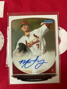 Bowman Draft Chrome Prospect 2013 automático Marco Gonzales #BCA-MG Cardinals Mariners - Imagen 1 de 3