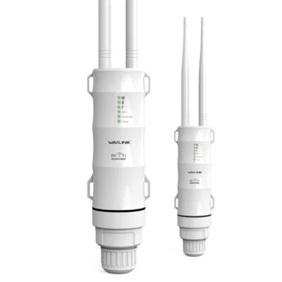 WAVLINK AC600 IP65 Outdoor Wireles Repeater 2.4G&5G Wifi Ranger Extender Booster - Image 1 of 4
