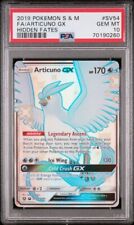 Psa 10 Gem Mint Shiny Articuno GX Hidden Fates SV54 Pok